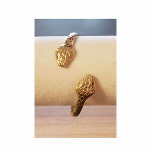 NWT Gold Snake Cuff Bracelet Stainless Steel